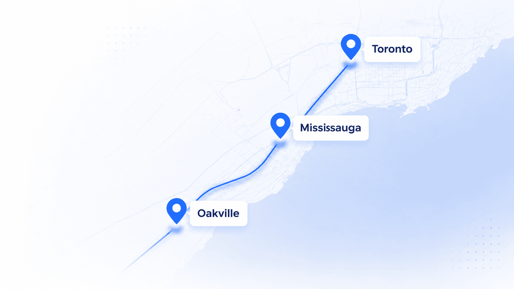 Make Me Drive launch route connecting Oakville, Mississauga, and Toronto